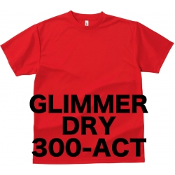 アクティブ　ドライTシャツ　Glimmer　300-ACT