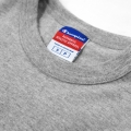 チャンピオン 7oz ヘリテージジャージーTシャツ T2102(袖エンブレム付き) チャンピオン 7oz ヘリテージジャージーTシャツ T2102(袖エンブレム付き)