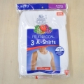 Fruit Of The Loom 3p A shirt 2501 タンクトップ ホワイト 3枚セット Fruit Of The Loom 3p A shirt 2501 タンクトップ ホワイト 3枚セット