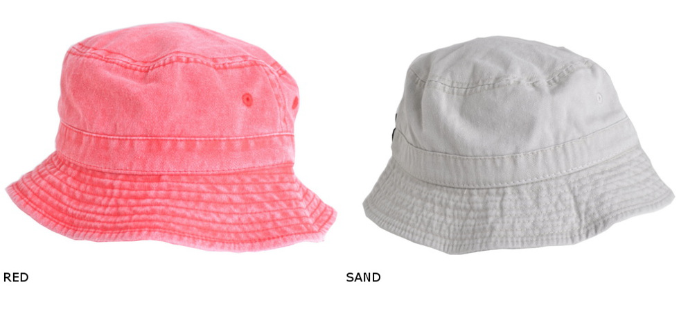 NEW FASHION OF NEW YORK &nbsp;コットン バケットハット ピグメントダイ　NF1505