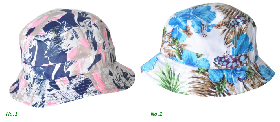 NEW FASHIONS OF NEW YORK フローラルプリント　バケットハット　NFPT1506