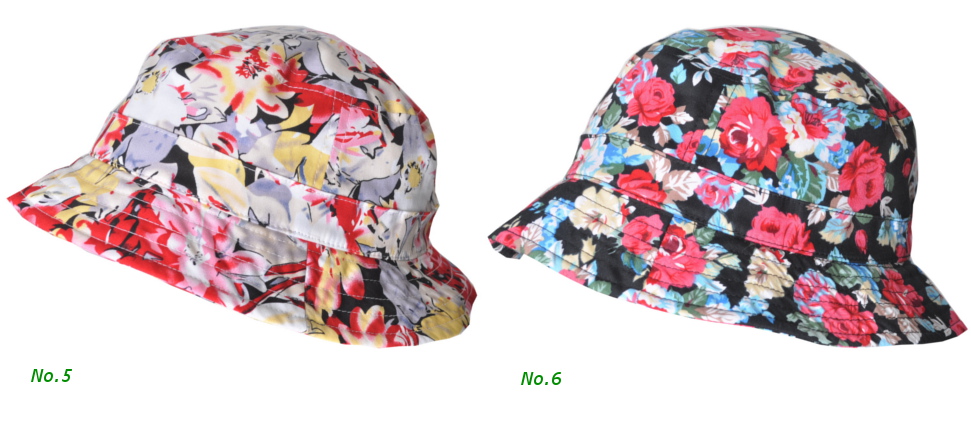 NEW FASHIONS OF NEW YORK フローラルプリント　バケットハット　NFPT1506