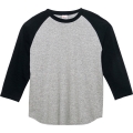 5.6オンス ヘビーウエイトベースボールTシャツ 107-CRB 5.6オンス ヘビーウエイトベースボールTシャツ 107-CRB